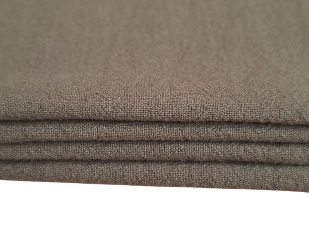 Serviettes de table en coton vert militaire - Lot de 4