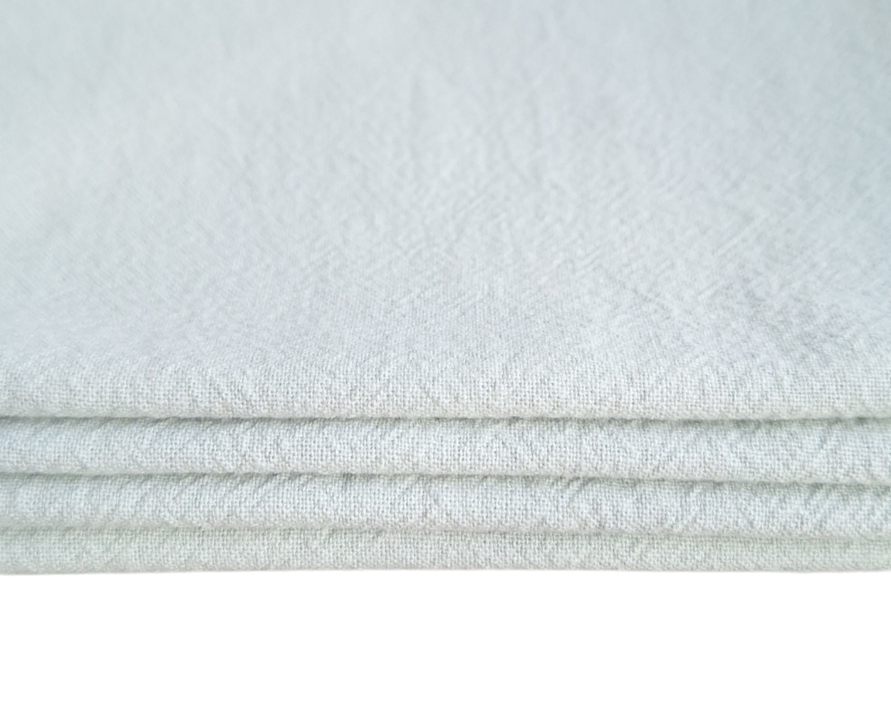 Serviettes de table en coton mer verte - Lot de 4