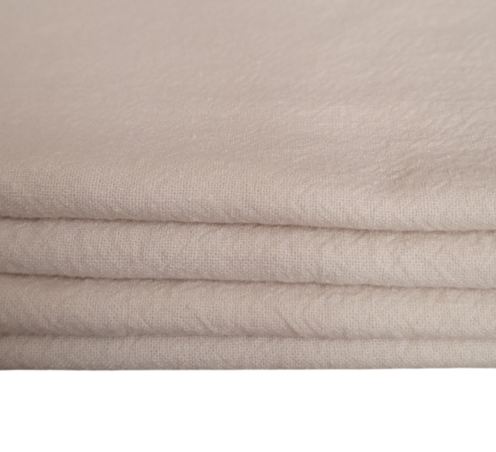Serviettes de table en coton beige clair