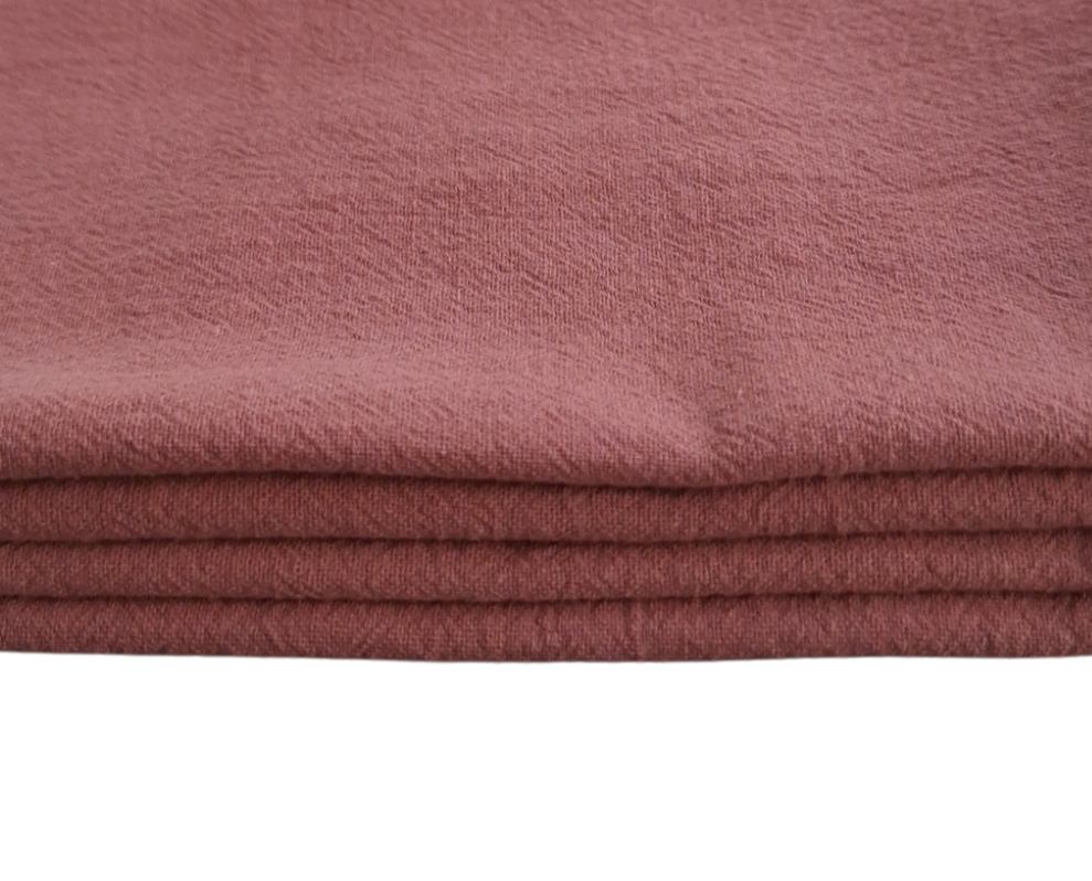 Serviettes de table en coton rose argile - Lot de 4
