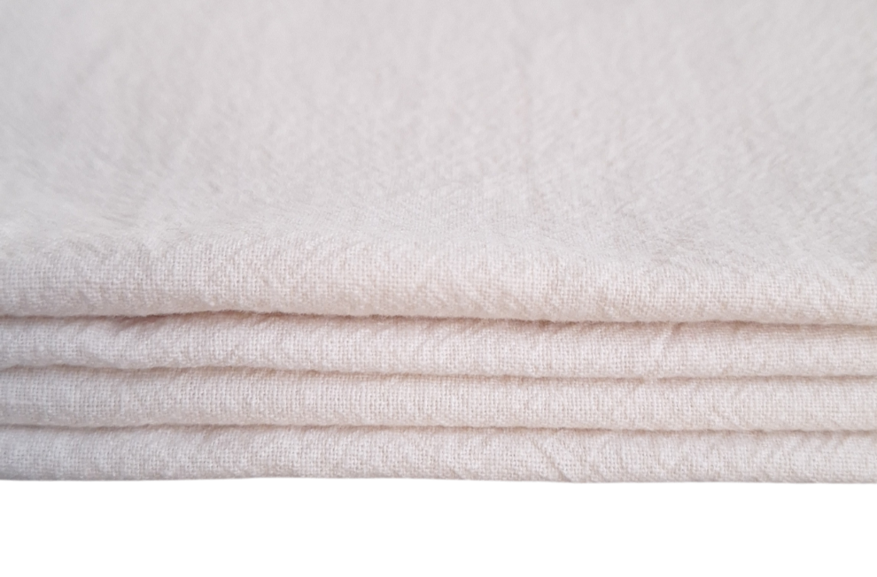 Serviettes de table en coton naturel - Lot de 4